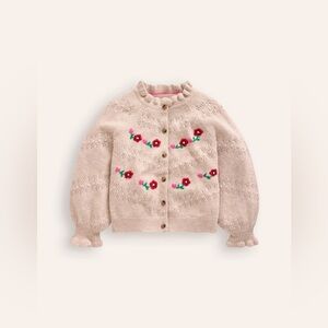 Mini Boden Faye Embroidered Cardigan